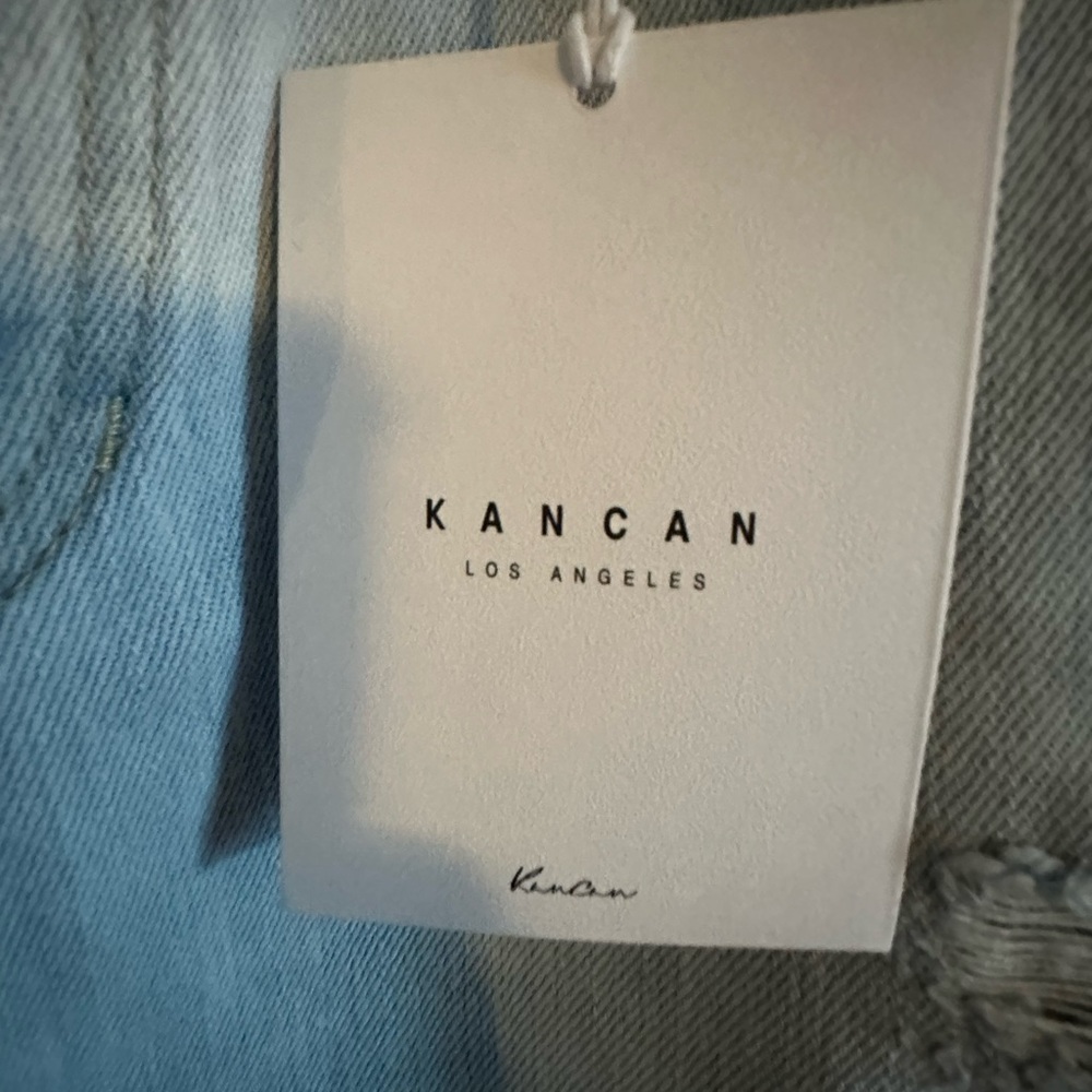 KanCan Light Blue Distressed Flare Jeans - Picture 6 of 10